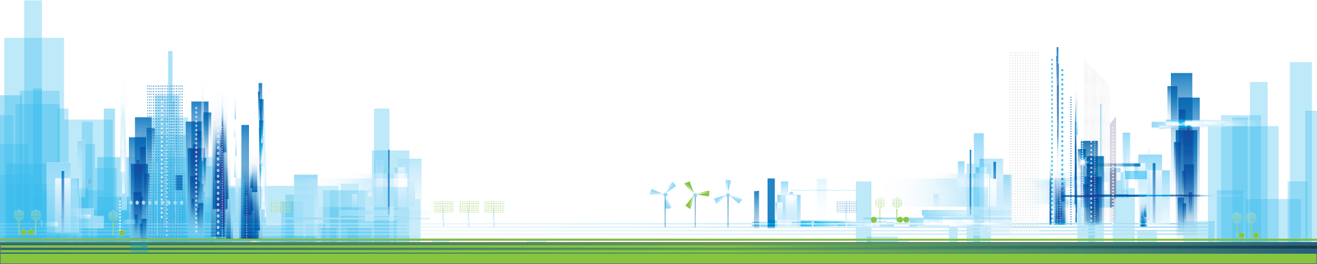 City graphic used in BCI branding and on its website. City graphic used in BCI branding and on its website.