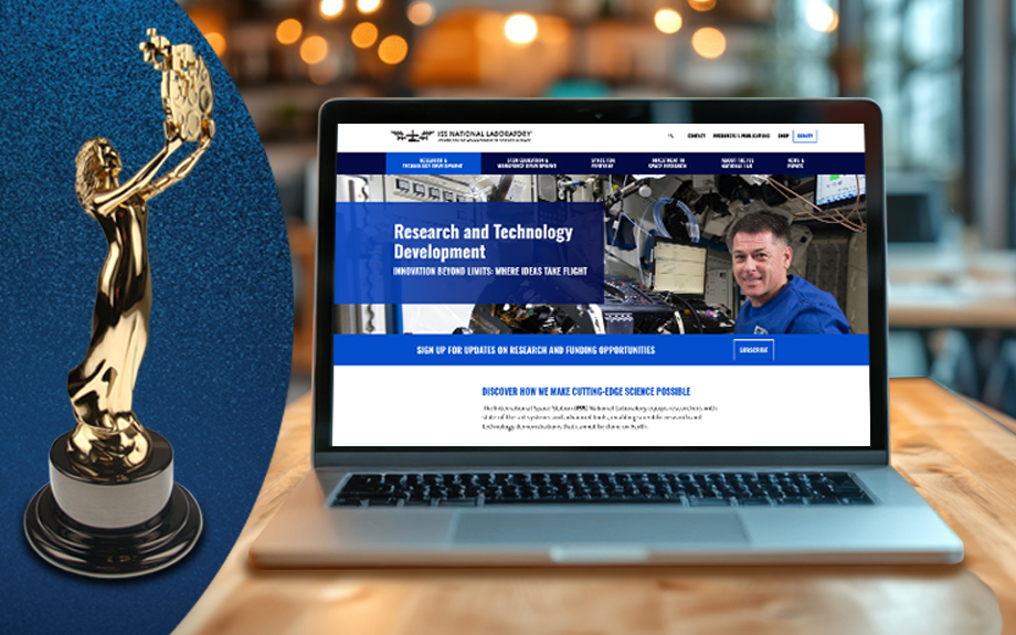 International Space Station National Lab Website Redesign Case Study